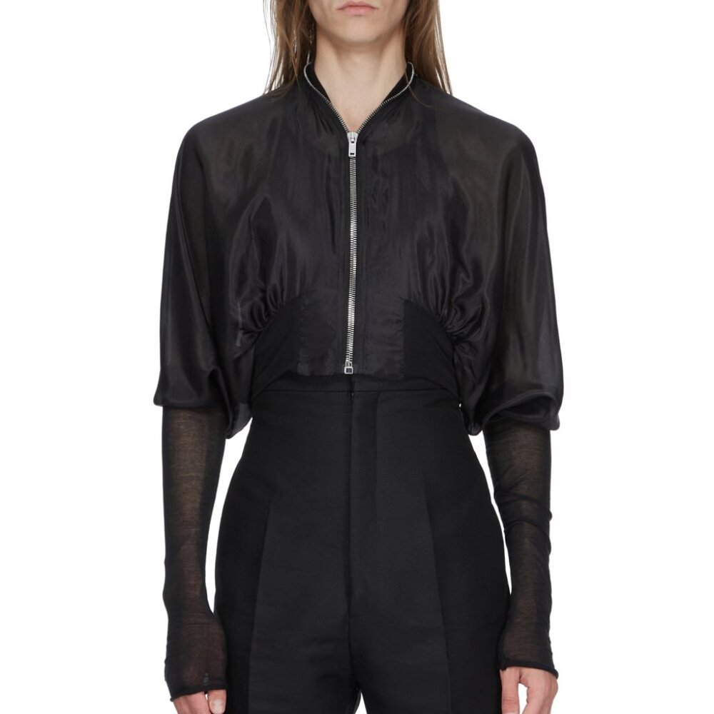 BNWT SS24 RICK OWENS "LIDO" BATWING FLIGHT JACKET 50 & 52